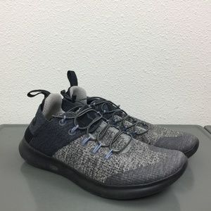 Nike Free Gray Black Running Shoes 2017 Sz 8.5 EUC